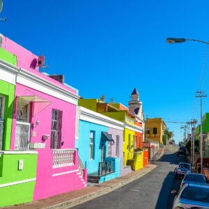 Bo-Kaap område i Cape Town