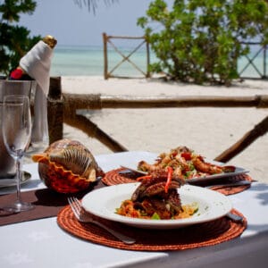 Variety of sumptuous dishes