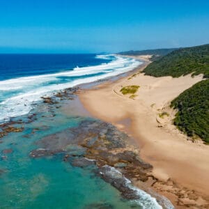Thonga Beach Lodge Kystlinje
