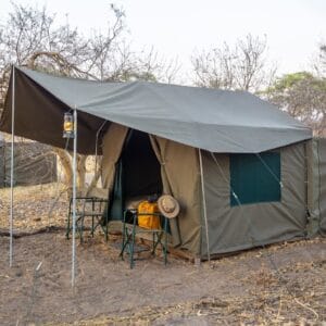 Premium Camping telt udenfor