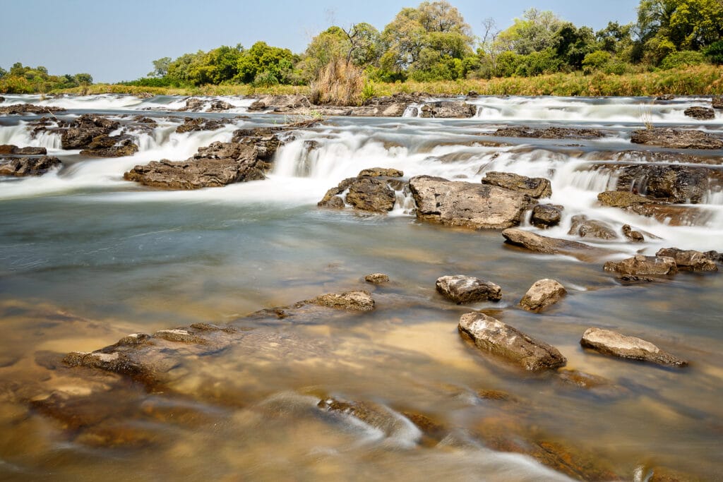 Famous,Popa,Falls,In,Caprivi,,North,Namibia,,With,Long,Exposure » Tembo Safari