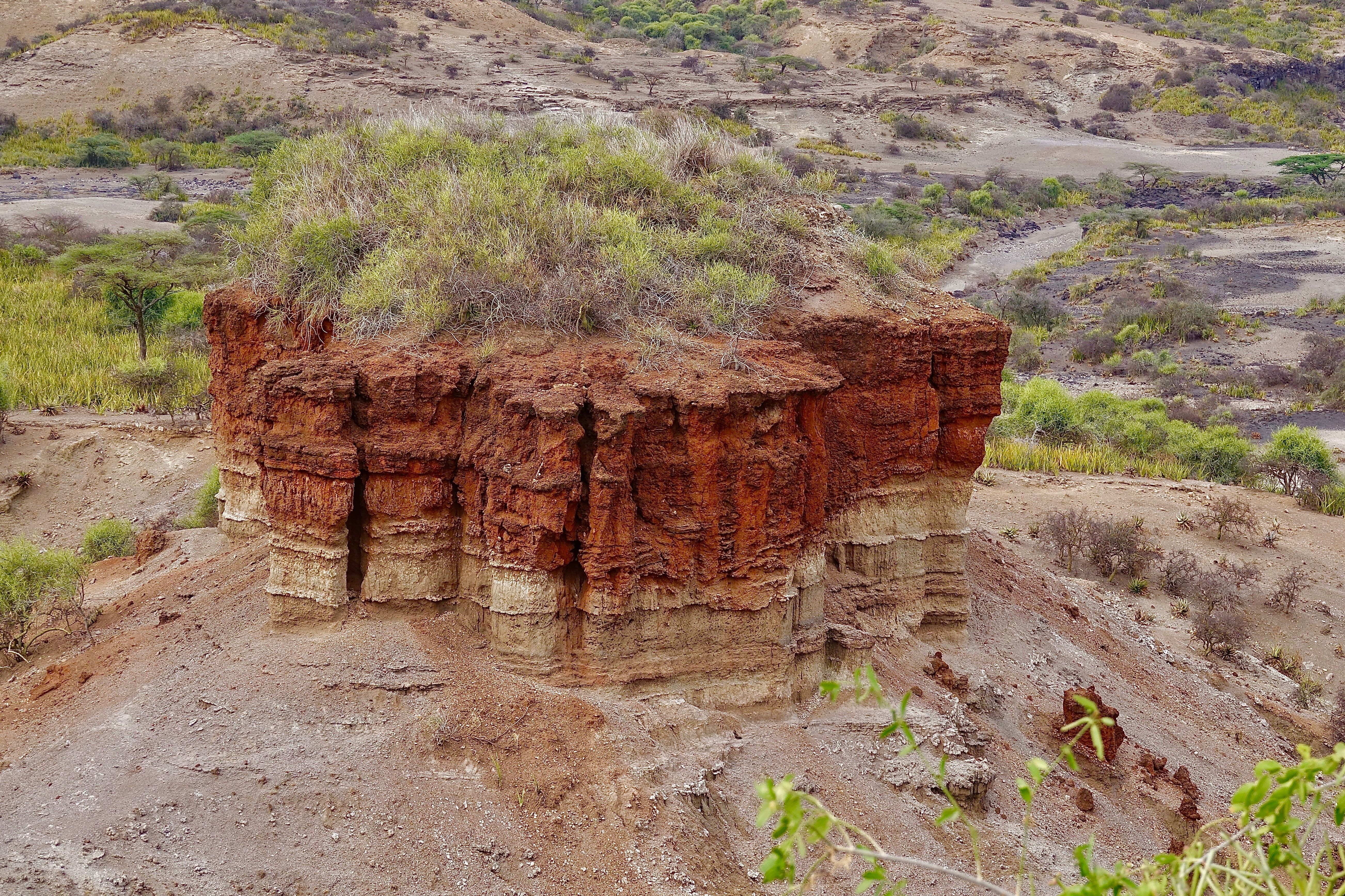 Olduvai-kløften i Tanzania