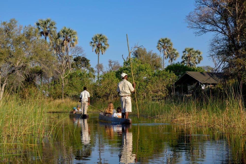 Mokoro i Okavango deltaet