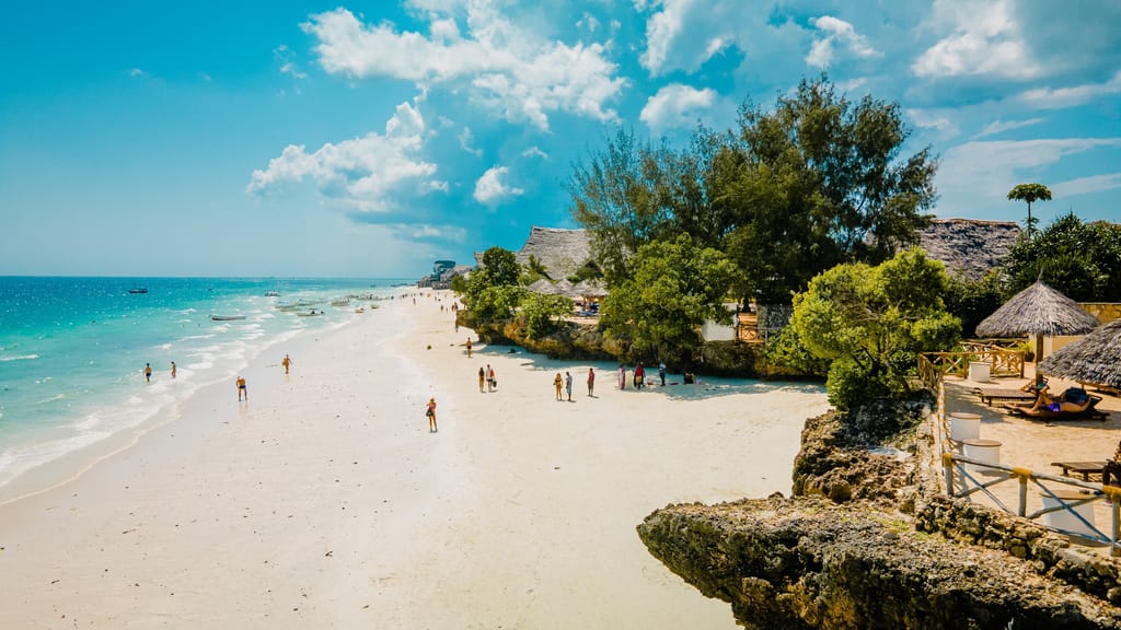 Nungwi stranden på Zanzibar