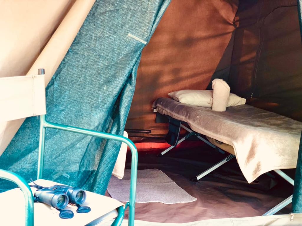 Bushways fuldt serviceret camping