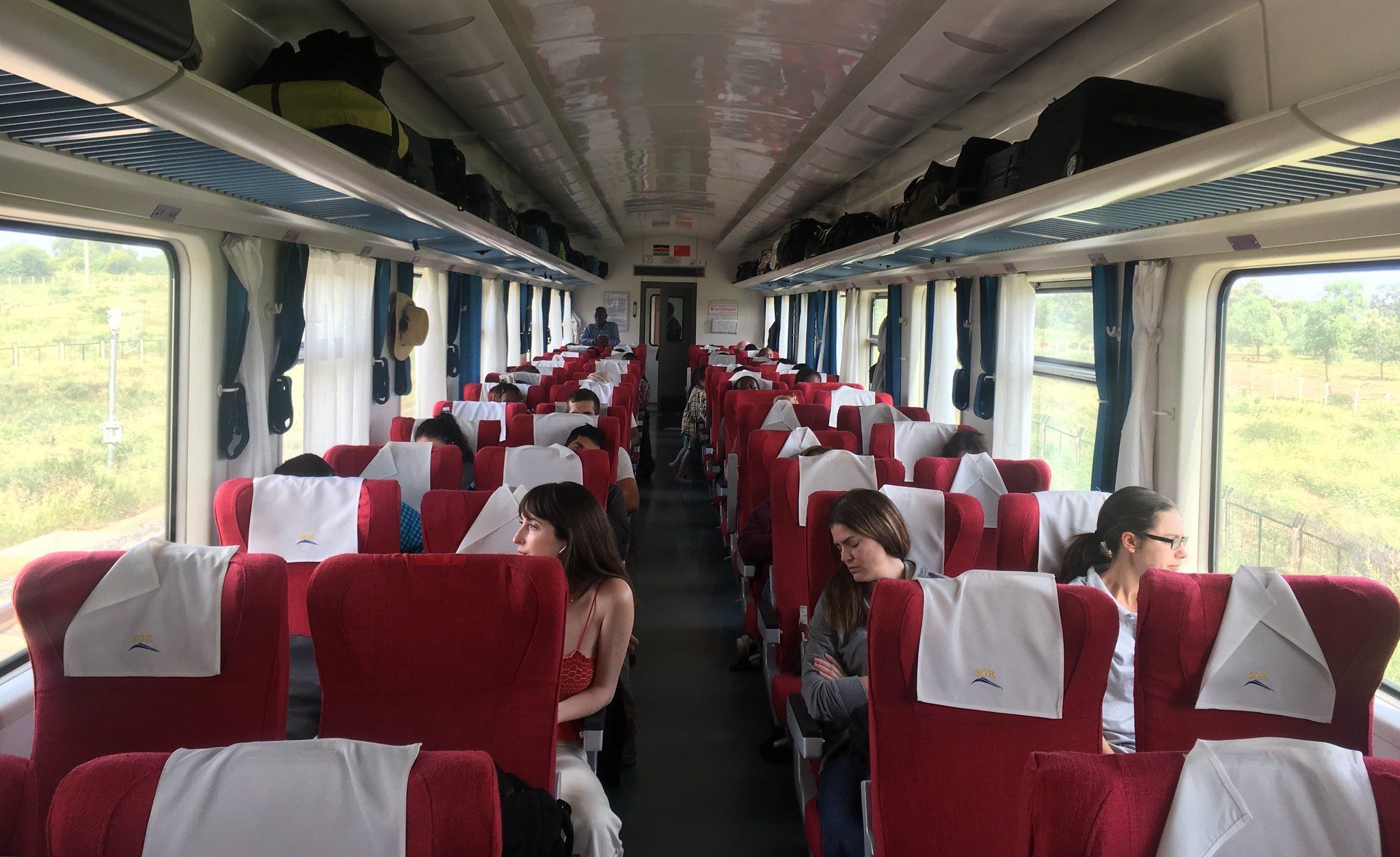 Madaraka Express » Tembo Safari 1. klasse på Madaraka Express.