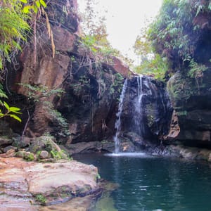 FlowingWaterAndNaturalPoolInTheIsaloNationalPark