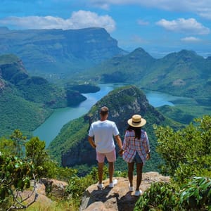 Blyderiver Canyon på Panorama ruten i Sydafrika