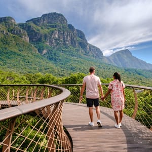 The Boomslang Walkway i Kirstenbosch Botanisk have
