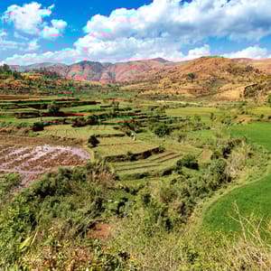 Central Madagaskar Landskaber