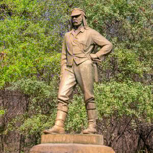 Statue af David Livingstone