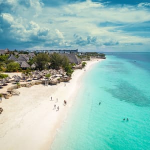 Nungwi Strand på Zanzibar