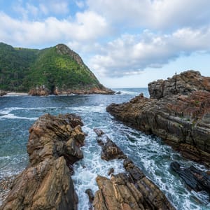 Storms River Mouth på Garden Route Sydafrika