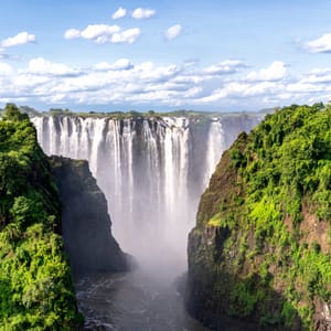 VictoriaFallsAtHighWaterZimbabwe