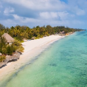 FromAboveTheStunningBeautyOfZanzibarsNungwiBeachIs