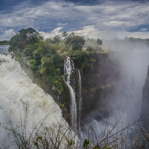 Udsigt over Victoria Falls