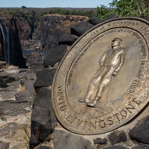 DavidLivingstoneMemorialAtTheMightyVictoriaFallsInLivingstone