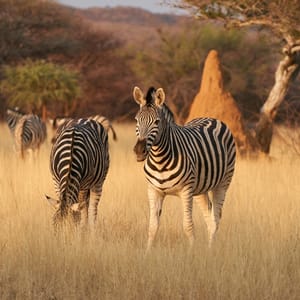 BurchellsZebraequusBurchelliiInOkonjimaNatureReserveNamibia