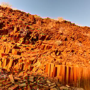 BasaltVolcanicRocksKnownAsTheOrganPipesInTwyfelfontein