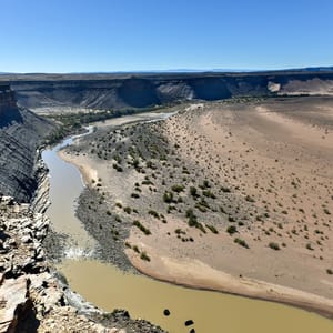 FishRiverCanyonInNamibiaAfricaItIsTheLargest