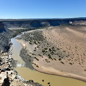 FishRiverCanyonInNamibiaAfricaItIsTheLargest